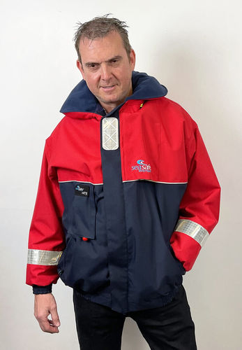 Veste de navigation - Voyager - Seasafe Systems Ltd - étanche / respirante / avec gilet auto-gonflable incorporé
