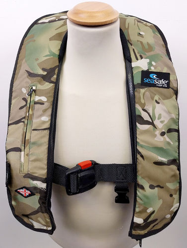 Gilet de sauvetage gonflable - I-Zip – Multi-Terrain - Seasafe Systems Ltd - 170 N / ISO12402-3 / unisexe