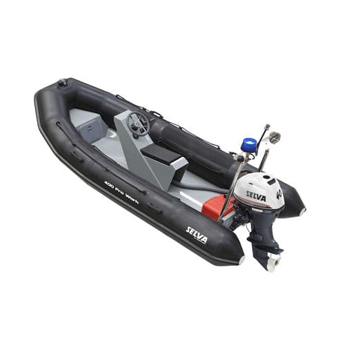 Bateau de travail - 400 PRO - Selva Marine - Ribs - hors-bord / coque rigide