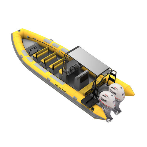 Bateau de travail - 830 PRO - Selva Marine - Ribs - bateau promenade / hors-bord / coque rigide