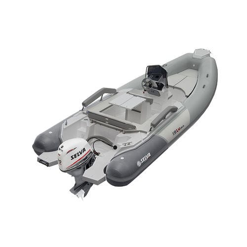 Bateau pneumatique hors-bord - 19 LV PLUS - Selva Marine - Ribs - semi-rigide / open / à console centrale