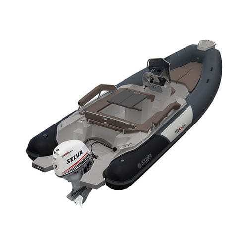 Bateau pneumatique hors-bord - 19 LV PLUS ULTRA - Selva Marine - Ribs - semi-rigide / open / à console centrale