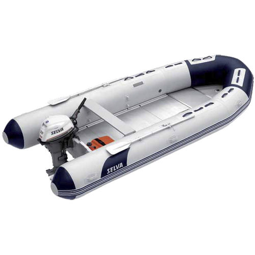 Bateau pneumatique hors-bord - PA 430 ALU - Selva Marine - Ribs - pliable / open / max. 8 personnes