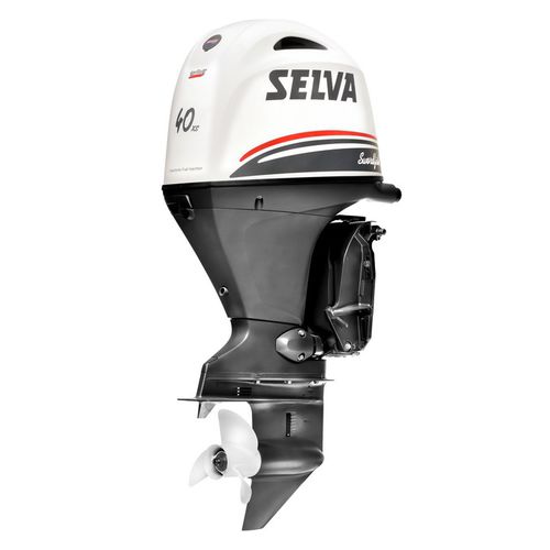 Moteur hors-bord - SWORDFISH 40XS E.F.I. - Selva Outboard Motors - essence / pour bateau professionnel / refroidi par eau