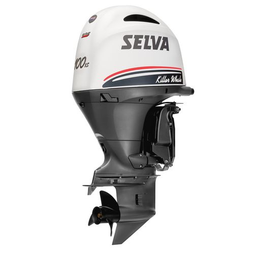 Moteur hors-bord - KILLER WHALE 100XS E.F.I. - Selva Outboard Motors - essence / pour bateau professionnel / refroidi par eau