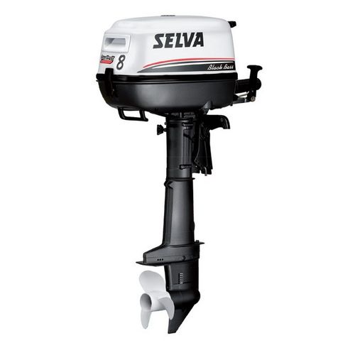 Moteur hors-bord - BLACK BASS 8 - Selva Outboard Motors - essence / plaisance / allumage manuel