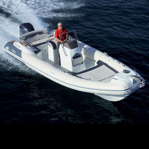 Bateau pneumatique hors-bord - Prince 23 - Nuova Jolly - semi-rigide / à console centrale / open