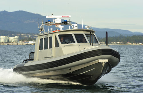 Bateau de surveillance - TITAN 290   - Titan - hors-bord / bateau pneumatique semi-rigide