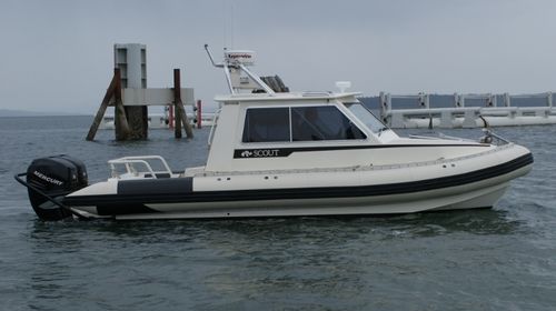 Bateau pilote - T240XL CABIN - Titan - hors-bord / bateau pneumatique semi-rigide