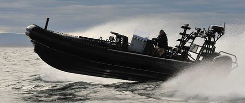 Bateau de surveillance - TITAN 249XL - Titan - hors-bord / bateau pneumatique semi-rigide