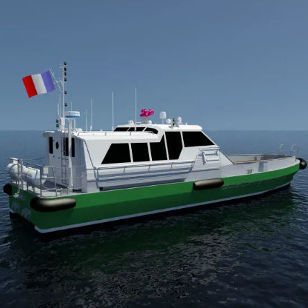 Bateau de transport de personnel - SURFER 190 - Chantiers Allais - in-bord / en aluminium