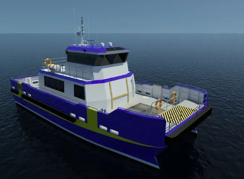 Bateau de transport de personnel - SURFERCAT 1800 - Chantiers Allais - catamaran / in-bord hydrojet / en aluminium
