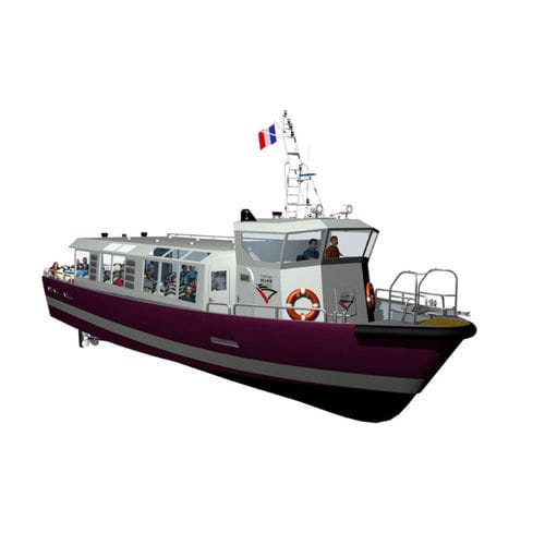 Bateau à passagers - SEATRAVELLER 1800 - Chantiers Allais - in-bord hydrojet / en aluminium