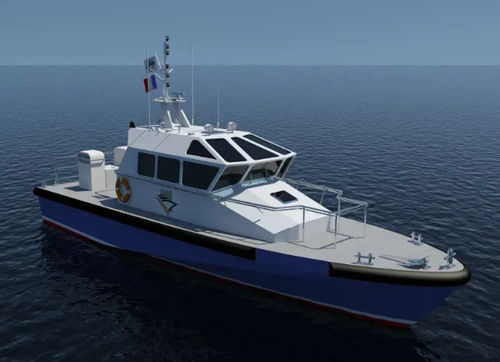 Bateau de service - PILOTINE 150 - Chantiers Allais - bateau pilote / in-bord hydrojet / en aluminium
