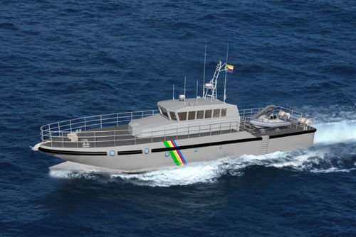 Bateau de surveillance - GUARD 240 - Chantiers Allais - in-bord hydrojet / en aluminium