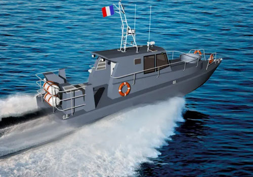 Bateau de surveillance - INTERCEPT 48 - Chantiers Allais - in-bord hydrojet / en aluminium