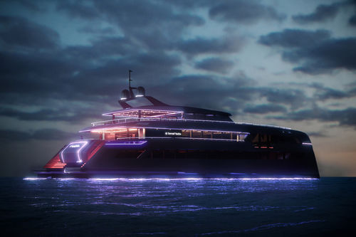Mega-yacht catamaran - 49M Sunreef Power - Sunreef Yachts - de croisière / avec timonerie