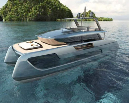 Motor-yacht catamaran - Ultima 66 - Sunreef Yachts - de croisière / classique / à fly