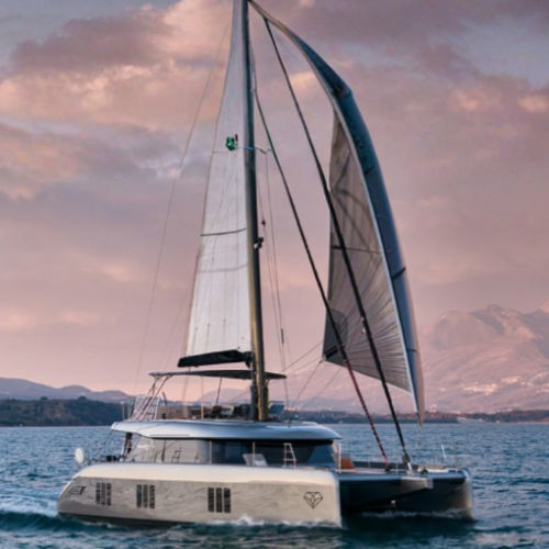 Sailing-yacht catamaran - 50 LUCY - Sunreef Yachts - de croisière / 3 cabines / bout-dehors
