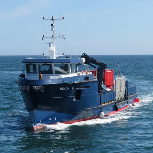 Navire spécial transporteur - MEN DU - Chantier Naval Delavergne - en aluminium