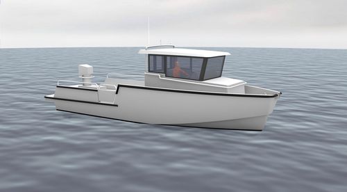 Bateau de surveillance - EXOCET 10 - Chantier Naval Delavergne - bateau de sauvetage / bateau de support pour la plongée / bateau de service portuaire
