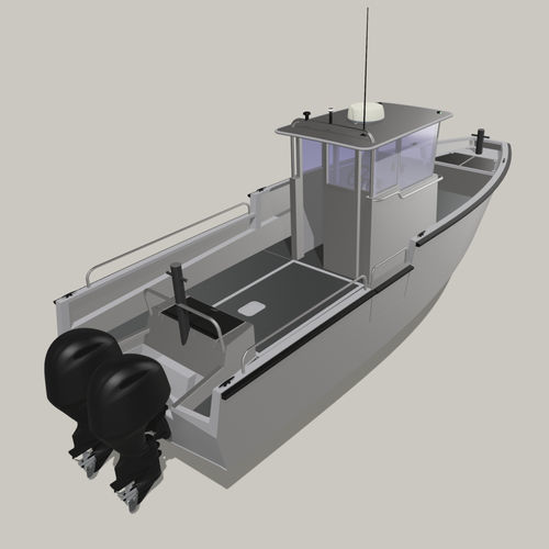 Bateau de surveillance - EXOCET 8.50 - Chantier Naval Delavergne - bateau de sauvetage / bateau de support pour la plongée / bateau de service portuaire