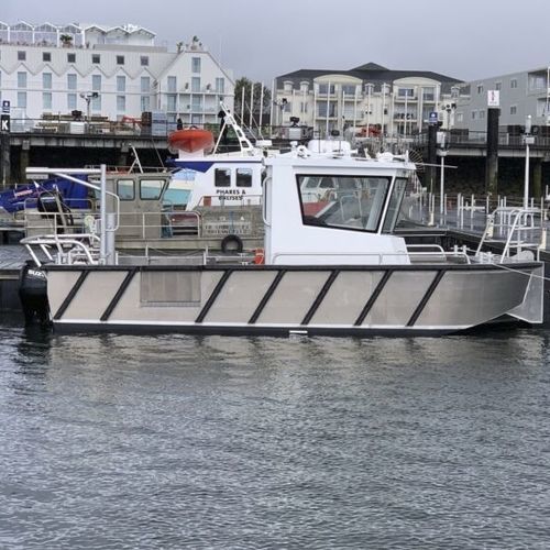 Bateau de recherche océanographique - Castor 7.0 - Chantier Naval Delavergne - hors-bord