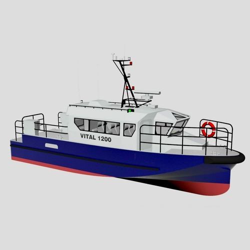 Bateau à passagers - VITAL 1200 - Chantier Naval Delavergne - bateau de surveillance / in-bord