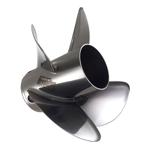 Hélice Aluminium 3 Pales Pour Mercury/Mariner 9.9-20HP - 24.9cm Diamètre, Pas 22.9cm, 14 Dents - Remplacement Direct