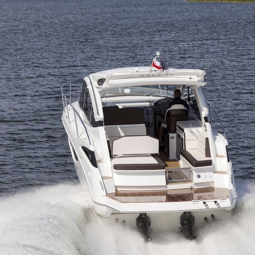 Vedette in-bord - 335 HTS - Galeon - bimoteur / hard-top / de croisière