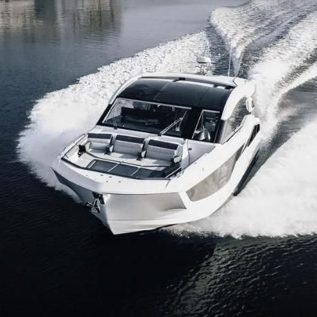 Vedette in-bord - 435 GTI - Galeon - bimoteur / hard-top / max. 14 personnes