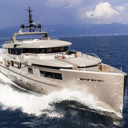 Super-yacht de croisière - M/Y CACOS V - Admiral yachts - à fly / avec timonerie / 5 cabines