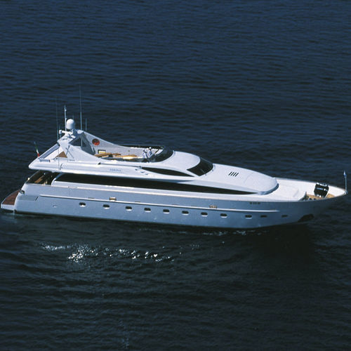 Super-yacht de croisière - M/Y SE AL MAR CALA LA LUNA - Admiral yachts - à fly / en aluminium