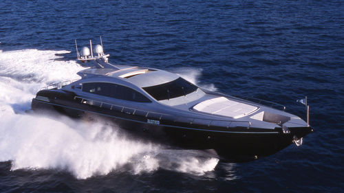 Motor-yacht de croisière - M/Y JET - Admiral yachts - hard-top / coque planante / en aluminium