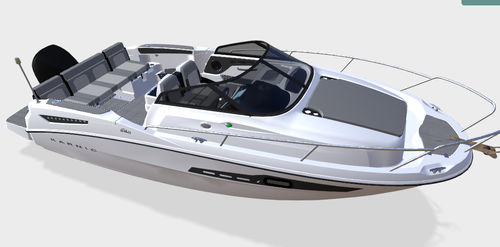 Walkaround hors-bord - SL640 - Karnic - open / à double console / max. 7 personnes