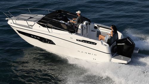 Walkaround hors-bord - CS740-S - Karnic - open / à double console / max. 8 personnes