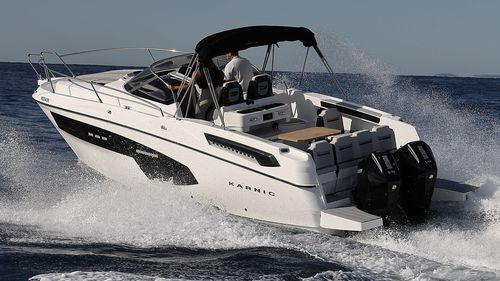Walkaround hors-bord - SL902 - Karnic - bimoteur / open / à double console