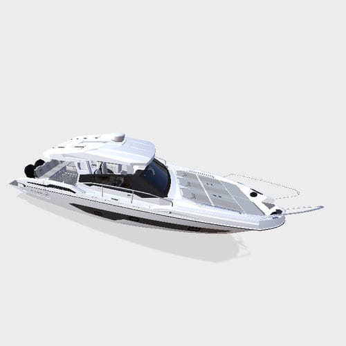 Vedette hors-bord - CS10-HT - Karnic - bimoteur / open / max. 14 personnes
