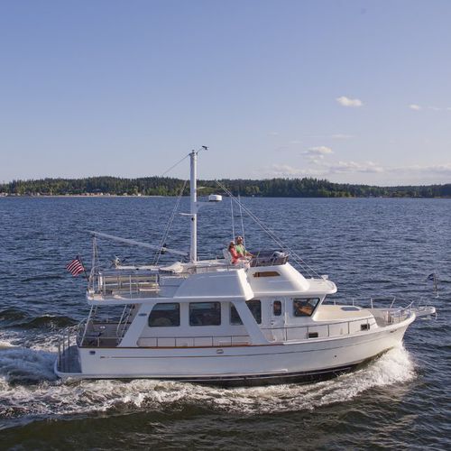 Trawler in-bord - Selene 42 Voyager Sedan - Selene - à fly / 2 cabines
