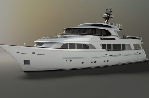 Super-yacht de croisière - Selene 128 - Selene - pour expédition / explorer / raised pilothouse
