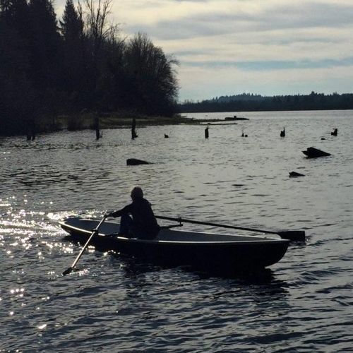 Canot à rames traditionnel - Duckling 17 - Devlin - bois