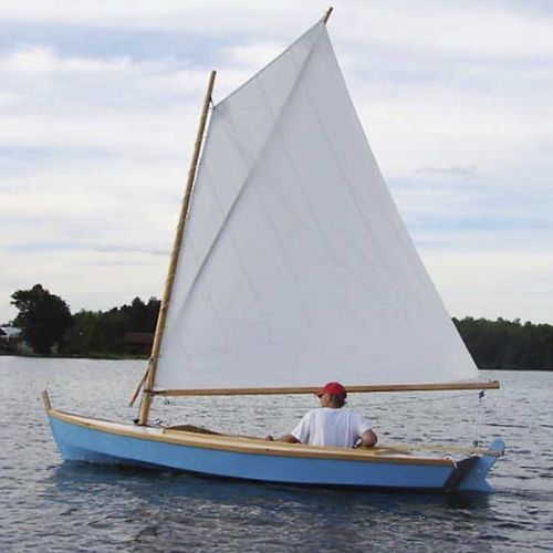 Dériveur solitaire - Zephyr 14 - Devlin - traditionnel / de loisir / cat boat