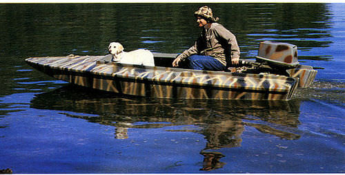 Jon boat hors-bord - Black Brant II 14 - Devlin - open / de chasse / de pêche sportive