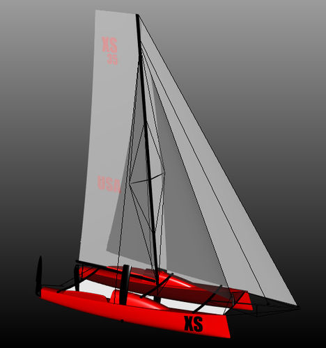 Catamaran - XS-35 - XS Cats - de course-croisière
