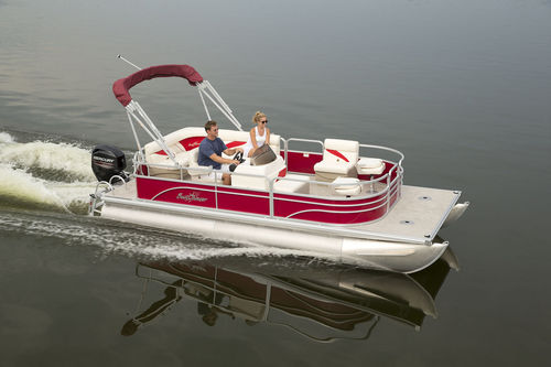 Bateau ponton hors-bord - 820 Fish-n-Cruise - Sunchaser Corp - de pêche sportive / max. 9 personnes