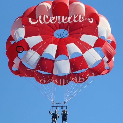 Parachute ascensionnel sur mesure - CYCLONE X 41 "High wind" - WATERBIRD PARAKITES - pour vent fort / 1-4 places
