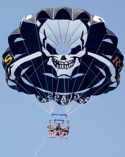 Parachute ascensionnel sur mesure - Custom Design / Logos - WATERBIRD PARAKITES - 1-3 places