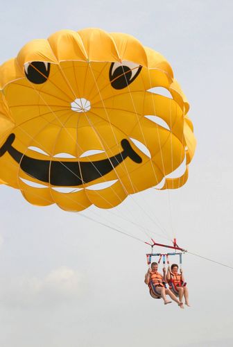 Parachute ascensionnel sur mesure - TRADE 30 "beach" - WATERBIRD PARAKITES - 1-2 places