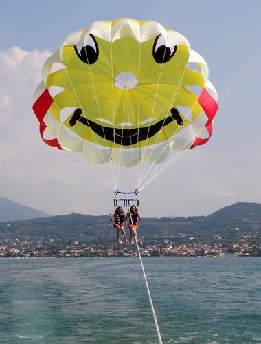 Parachute ascensionnel sur mesure - CYCLONE X 37 "High wind" - WATERBIRD PARAKITES - pour vent fort / 1-3 places