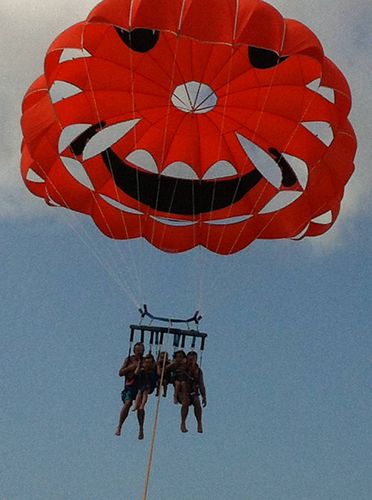 Parachute ascensionnel sur mesure - CYCLONE XXX 28 "High wind" - WATERBIRD PARAKITES - 1-2 places